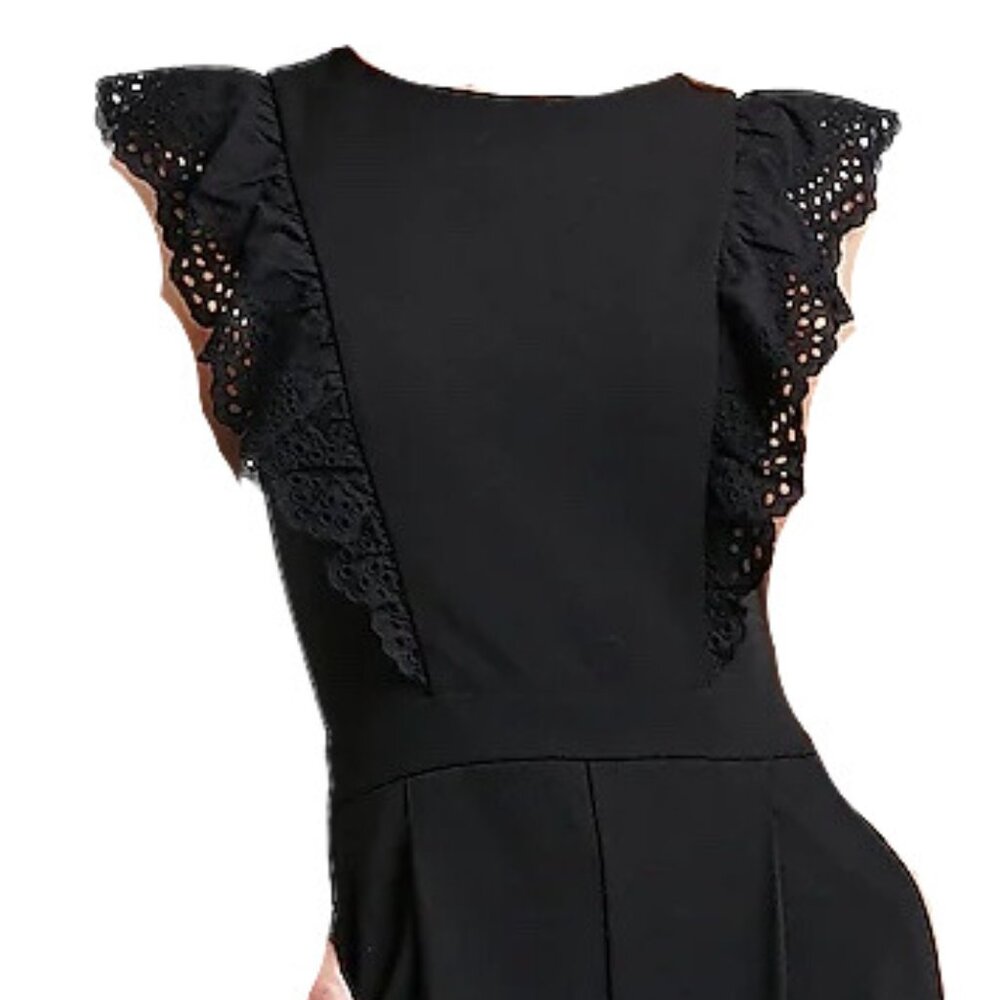 Express Jumpsuit with Ruffle Detail - Picture 2 of 5